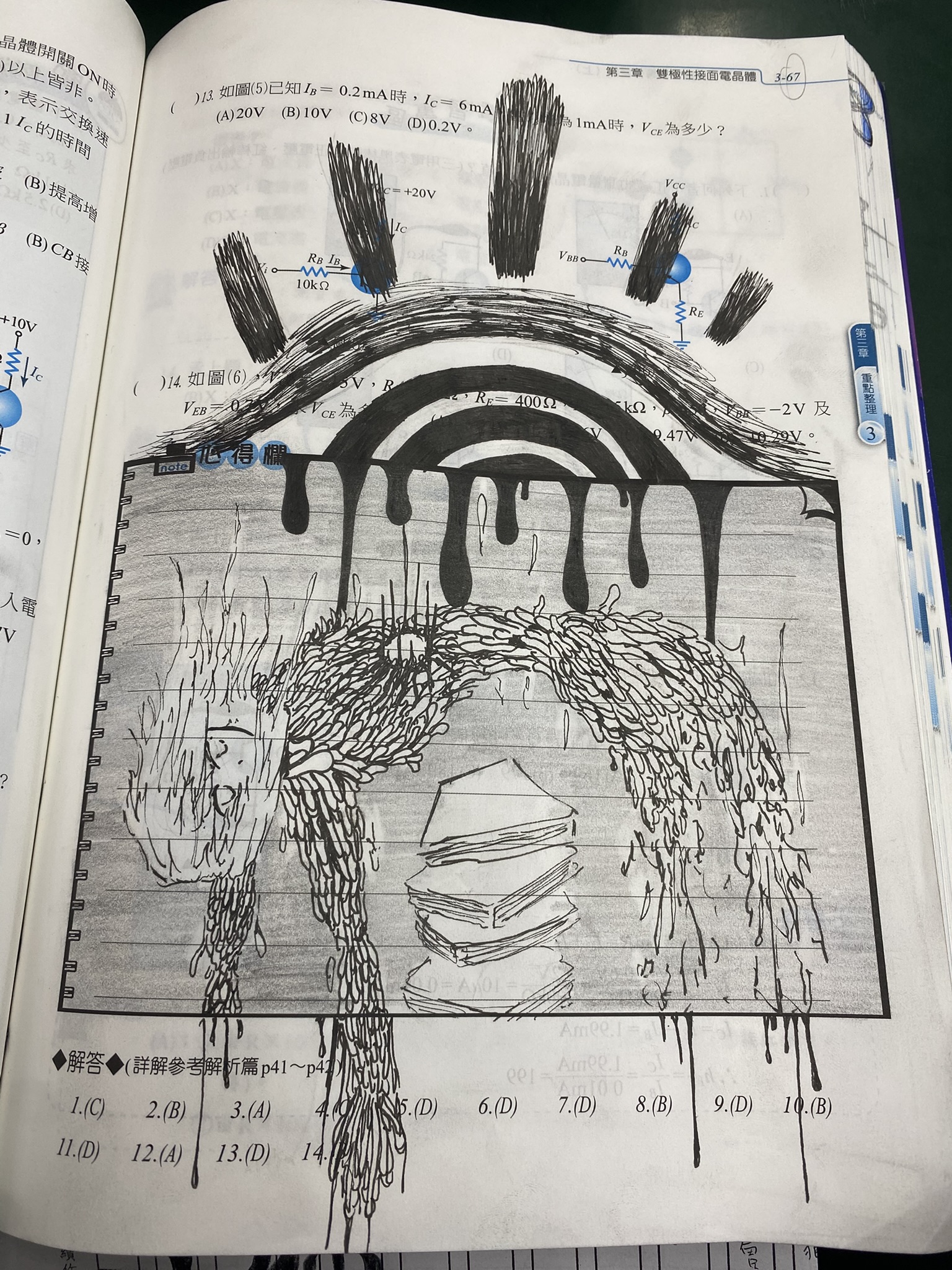 課本塗鴉系列